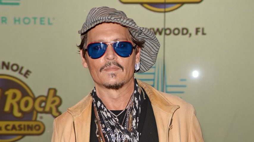 Johnny Depp malt Keith Richards