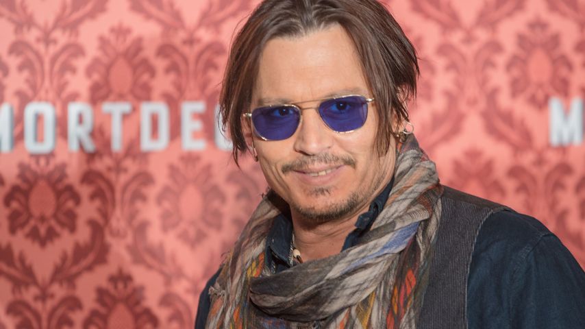 Fixe Sache: So kurz war Johnny Depps Berlin-Trip