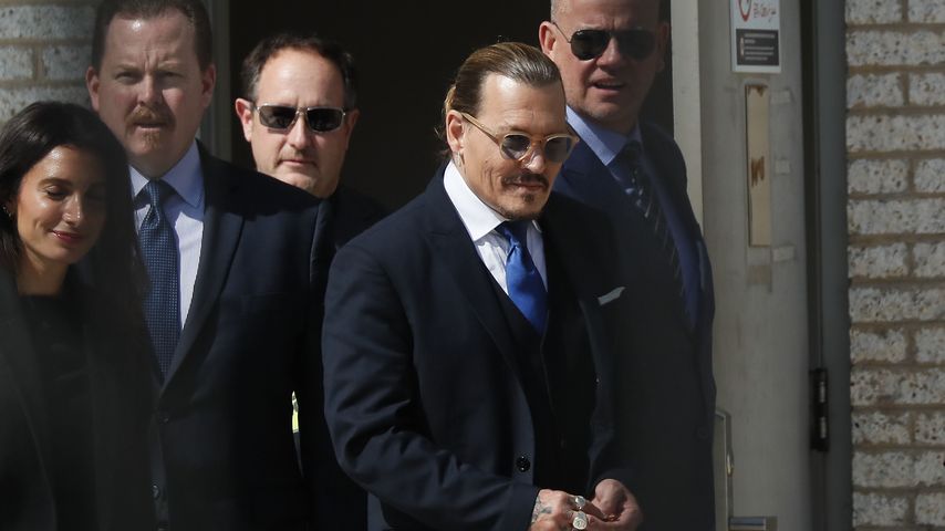 Johnny Depp nach einem Gerichtstermin im April 2022