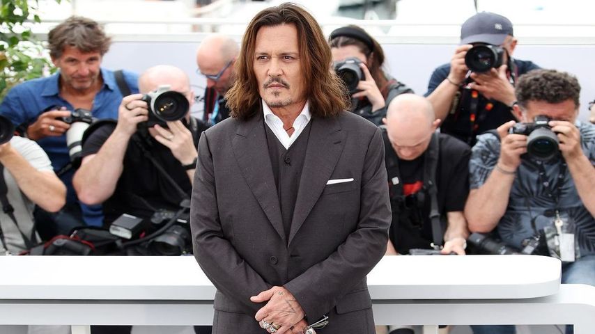 Johnny Depp bei den Filmfestspielen in Cannes 2023