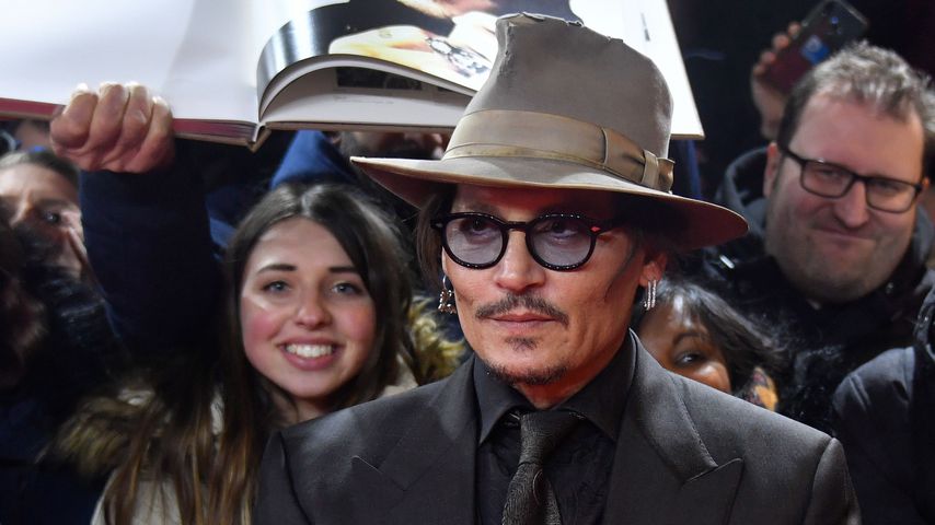 Johnny Depp bei der "Minamata"-Premiere in Berlin im Februar 2020
