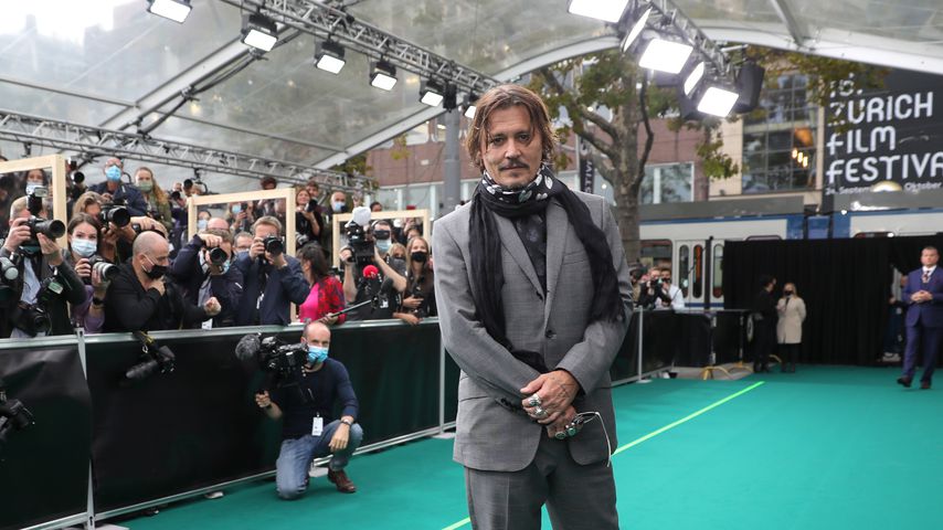Schauspieler Johnny Depp, 2020 in Zürich