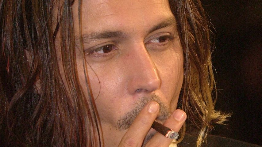 Johnny Depp bei der "From Hell"-Premiere in L.A. im Oktober 2001