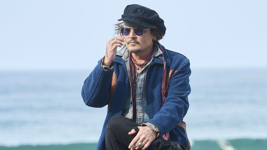 Johnny Depp in Spanien, September 2021