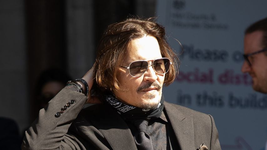Johnny Depp im Juli 2020 in London