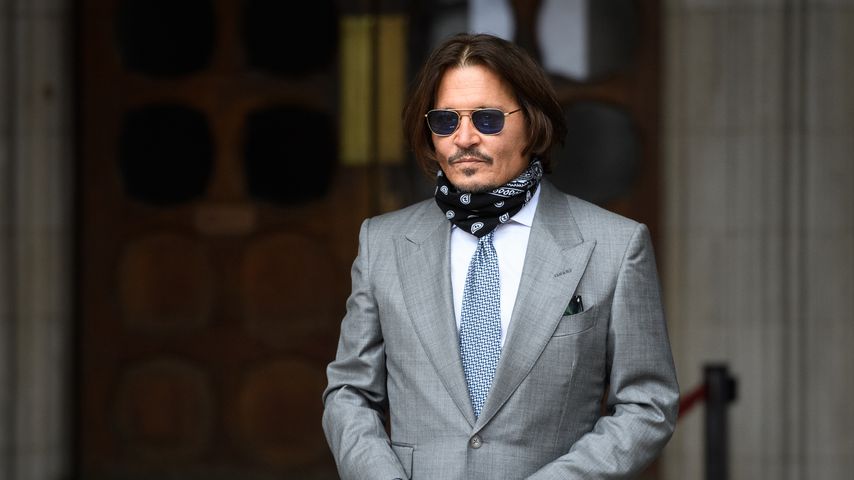 Johnny Depp im Juli 2020 in London