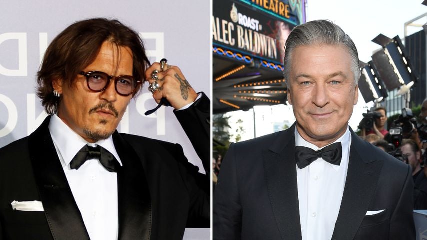 Johnny Depp und Alec Baldwin packen über Scheidungen aus