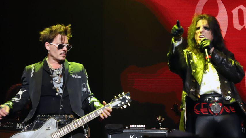 Johnny Depp und Alice Cooper, Mai 2019