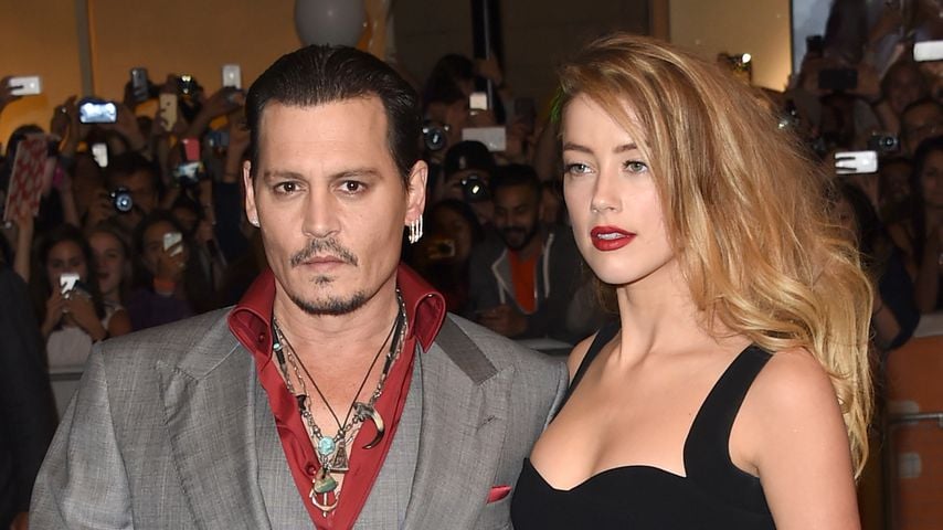 Johnny Depp und Amber Heard im Jahr 2015