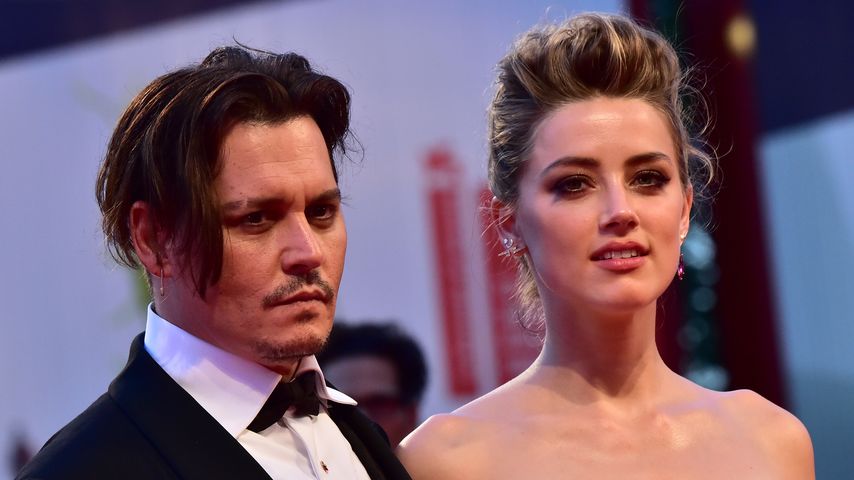 Johnny Depp und Amber Heard bei der Vorführung des Films "The Danish Girl" 2015