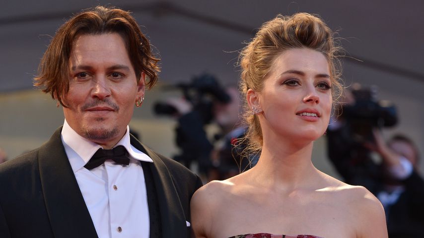 Johnny Depp und Amber Heard bei der Premiere von "The Danish Girl" im Jahr 2015