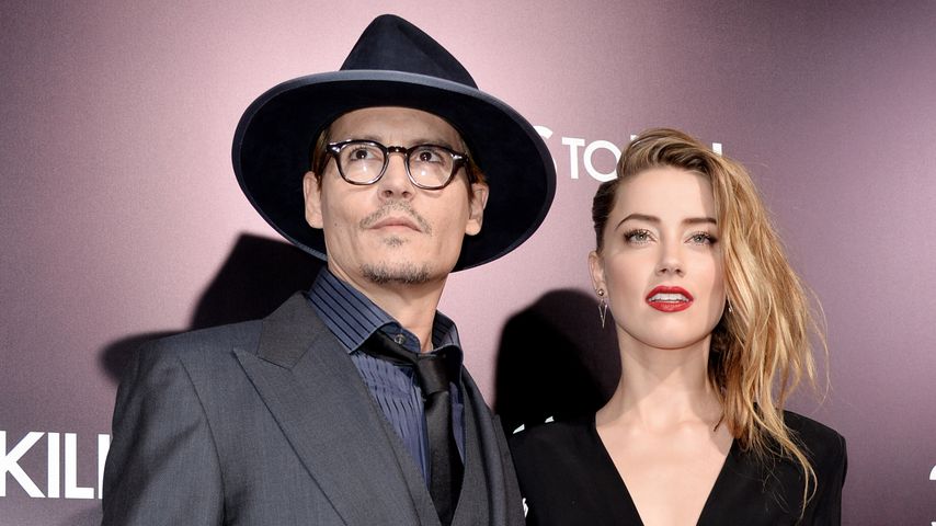 Johnny Depp und Amber Heard im Februar 2014