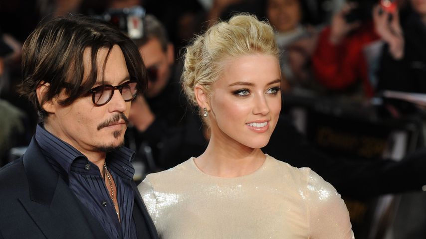 Johnny Depp und Amber Heard, 2011 in London