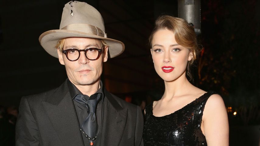 Johnny Depp und Amber Heard, 2014 in Los Angeles