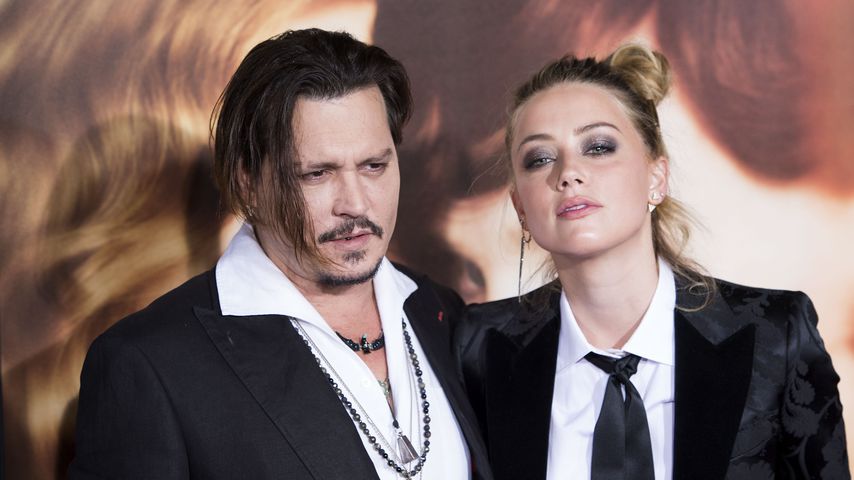 Johnny Depp und Amber Heard bei der "The Danish Girl"-Premiere in Westwood im November 2015