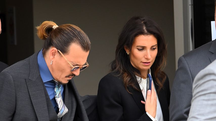 Johnny Depp und seine Anwältin Joelle Rich
