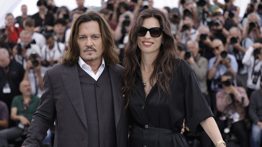 Johnny Depp und Maïwenn beim Filmfestival von Cannes 2023