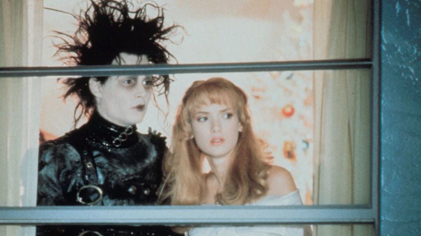 Johnny Depp und Winona Ryder in "Edward mit den Scherenhänden"