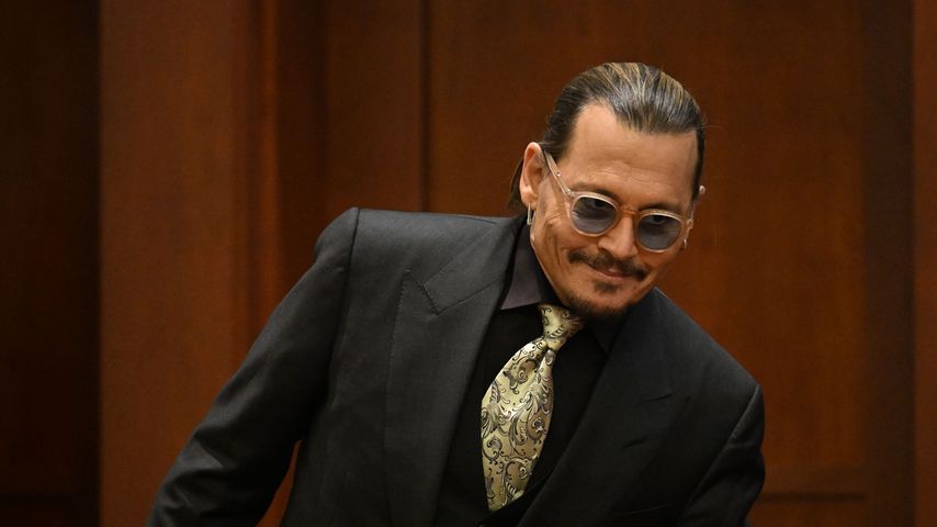 Johnny Depp während des Prozesses gegen Amber Heard, April 2022