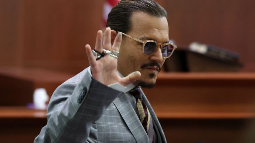 Johnny Depp am 23. Verhandlungstag vor Gericht