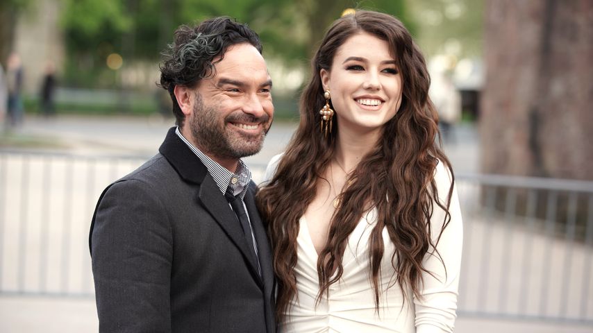 Johnny Galecki und Alaina Meyer in New York 2019