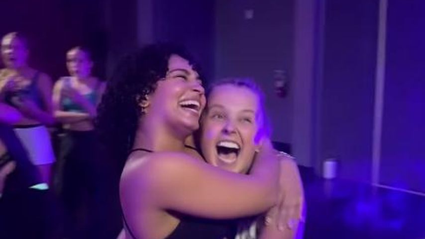 Jojo Siwa und ihre Partnerin Dakayla Wilson, 2024