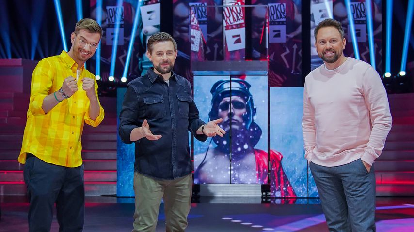 Joko Winterscheidt, Klaas Heufer-Umlauf und Steven Gätjen bei "Joko & Klaas gegen ProSieben"