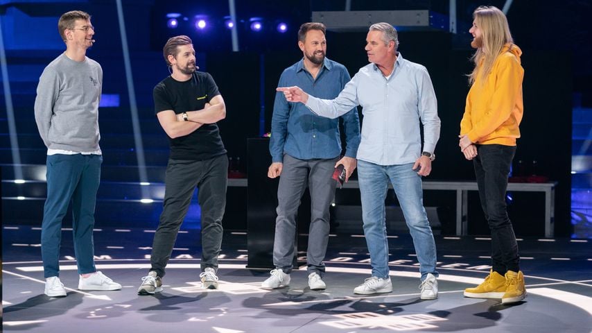 Joko Winterscheidt, Klaas Heufer-Umlauf, Steven Gätjen, Jan Stecker und Christoph Dommisch