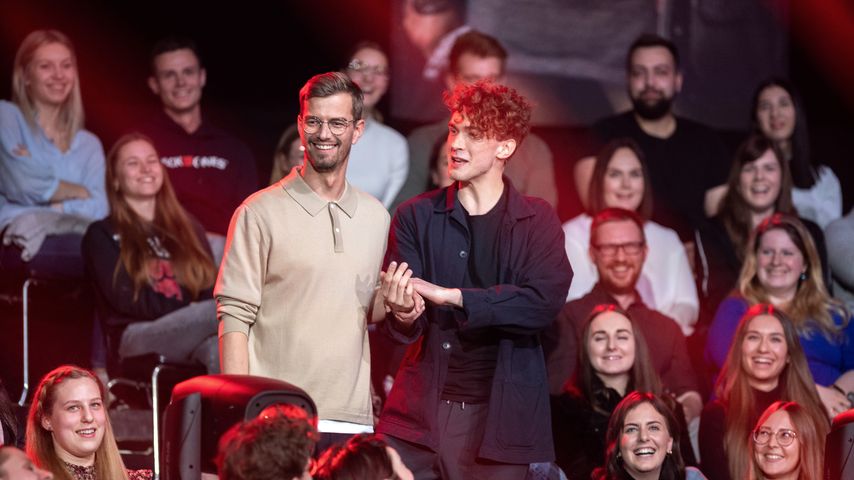 Joko Winterscheidt mit Timon Krause bei "Joko & Klaas gegen ProSieben"