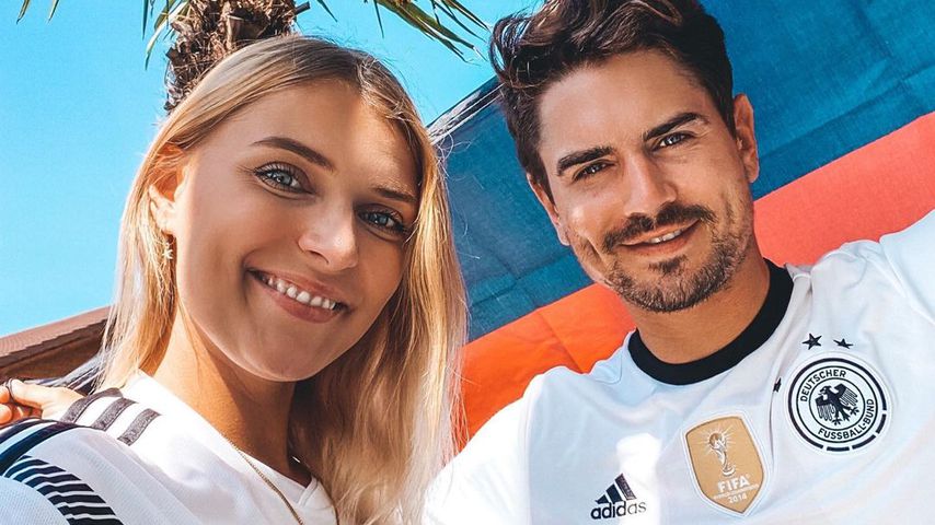 Jolina Fust und Dominik Bruntner im Juni 2021