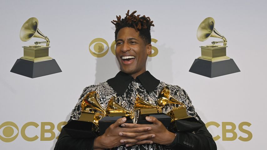 Jon Batiste bei den 64. Grammy Awards im April 2022
