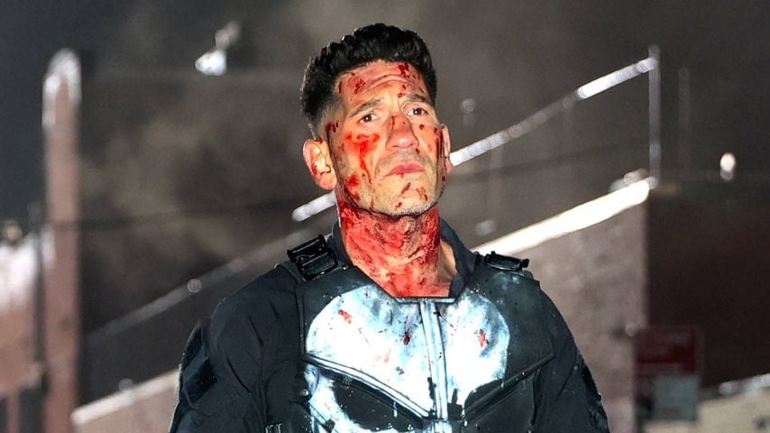 Jon Bernthal als The Punisher am Set von Daredevil: Born Again in Brooklyn