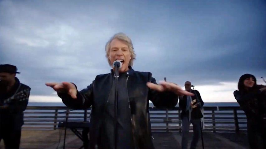 Jon Bon Jovi beim TV-Live-Event "Celebrating America" im Januar 2021