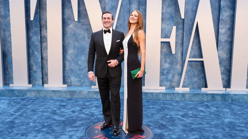 Jon Hamm und Anna Osceola, März 2023