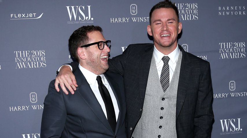 Jonah Hill und Channing Tatum im November 2018