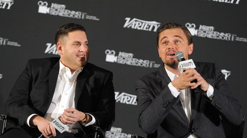 Jonah Hill und Leonardo DiCaprio beim "The Wolf of Wall Street"-Screening