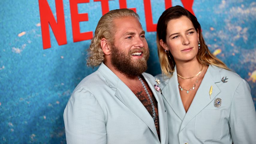 Jonah Hill und Sarah Brady bei der Premiere von "Don't Look Up"