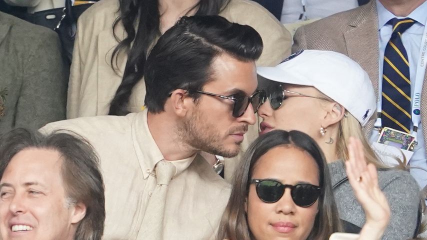Jonathan Bailey und Ariana Grande bei Wimbledon 2023
