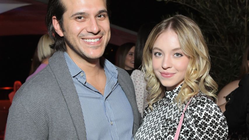 Jonathan Davino und Sydney Sweeney im Oktober 2018