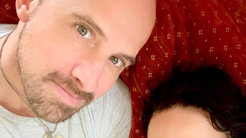 Jonathan Goodwin und Amanda Abbington im Mai 2022