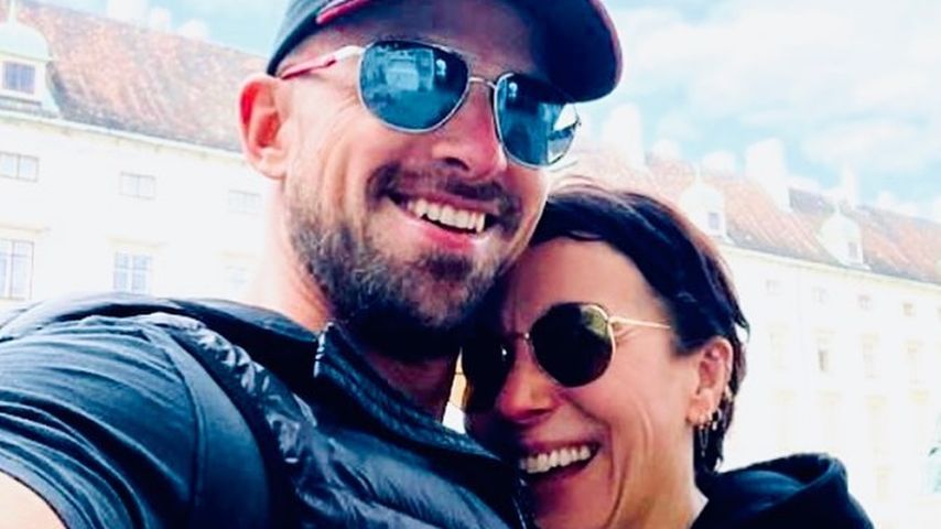 Jonathan Goodwin und seine Freundin Amanda Abbington