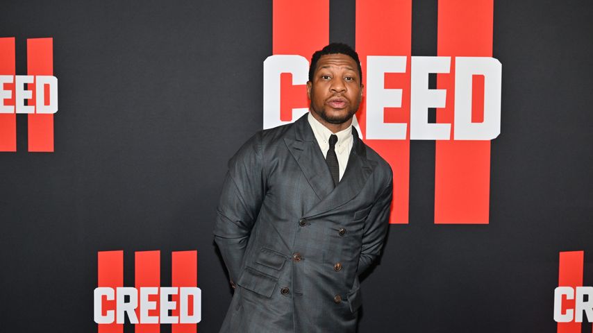 Jonathan Majors bei der Premiere von "Creed"