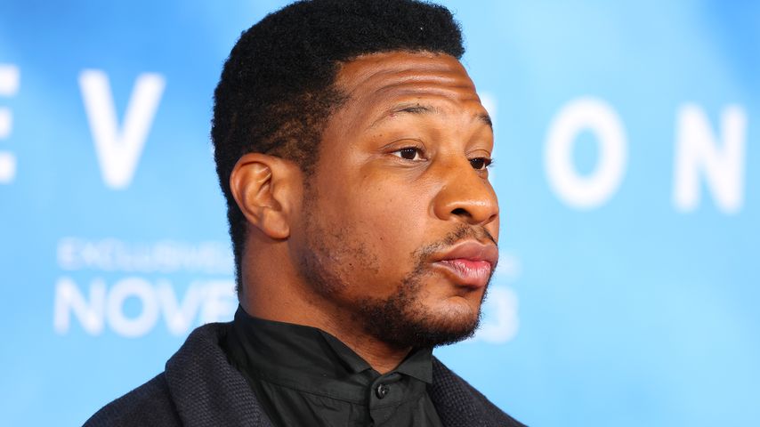 Jonathan Majors bei der Premiere von "Devotion"