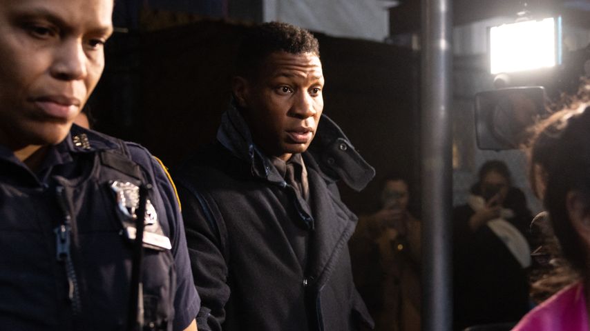 Jonathan Majors vorm Gericht in New York im Dezember 2023