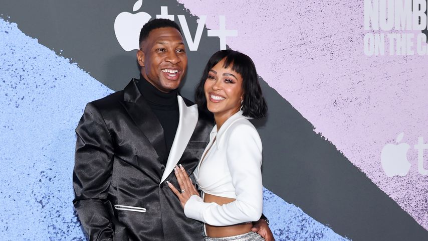 Jonathan Majors und Meagan Good bei der Premiere von "Number One on the Call Sheet"