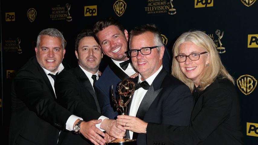 Die Produzenten Jonathan Norman, Andy Lassner, Kevin Leman, Ed Glavin and Mary Connelly