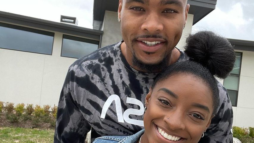 Jonathan Owens und seine Freundin Simone Biles
