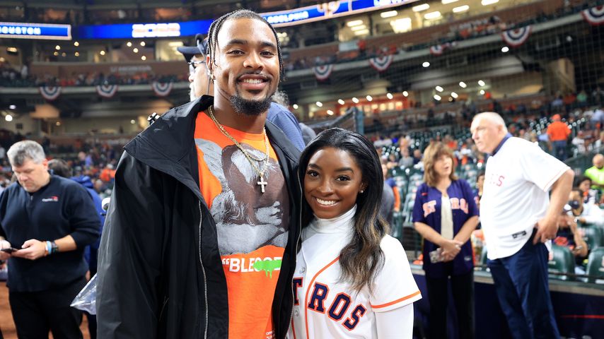 Jonathan Owens und Simone Biles