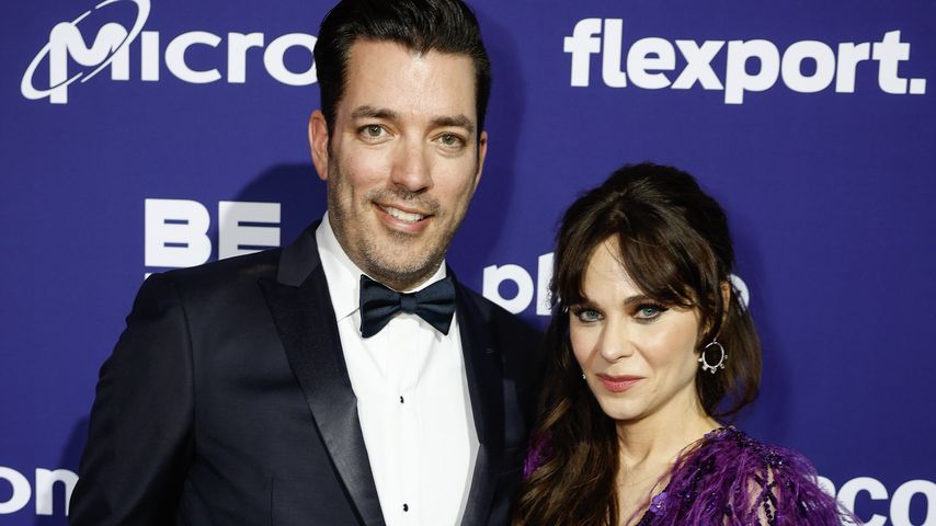 Jonathan Scott und Zooey Deschanel im April 2023 in Washington, D.C.
