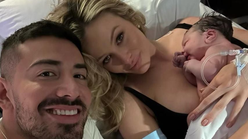 Simone Holtznagel und Ex Jono feiern Gias ersten Geburtstag